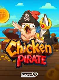 Chicken Pirate crash game at JDQUEST COM